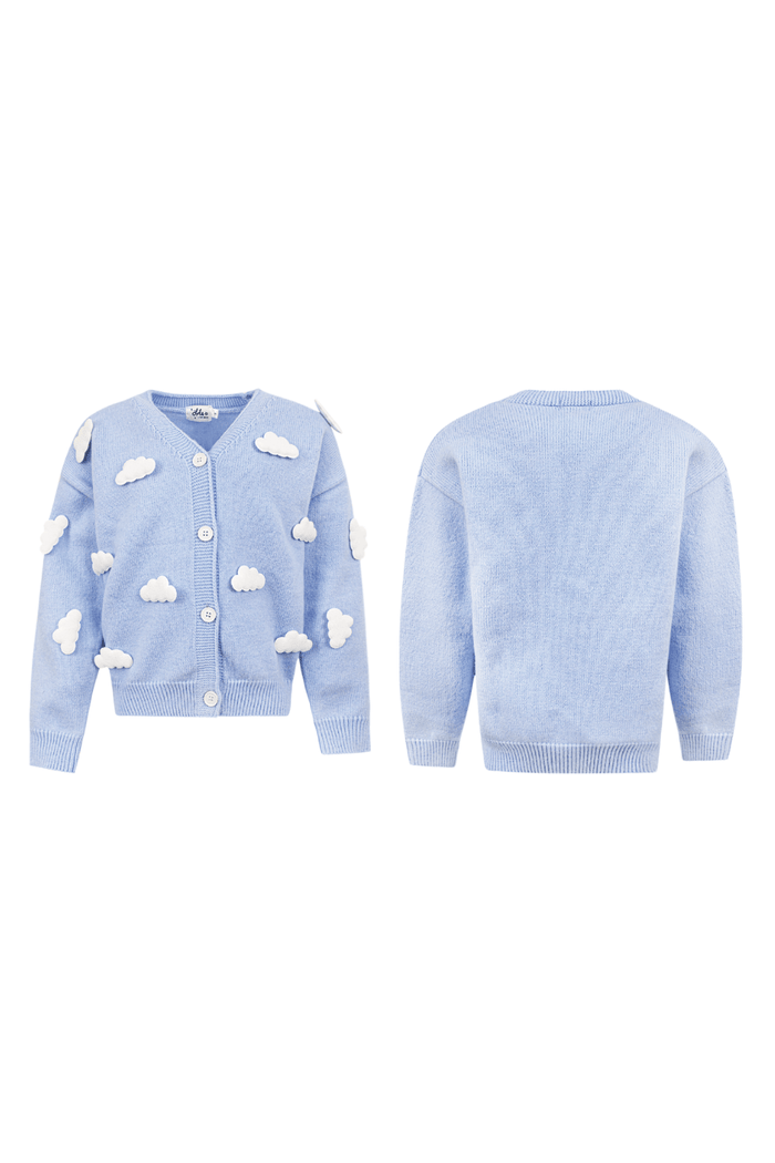 Lola + The Boys Sweaters & Sweatshirts Plush Cloudy Sky Cardigan