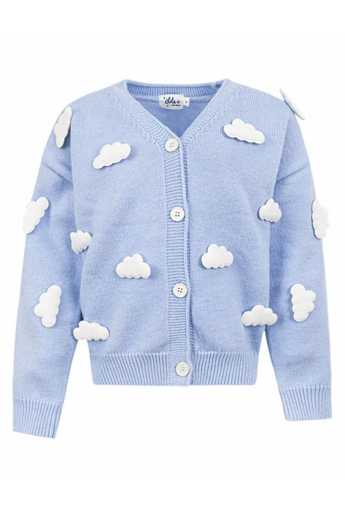 Lola + The Boys Sweaters & Sweatshirts 2 Plush Cloudy Sky Cardigan