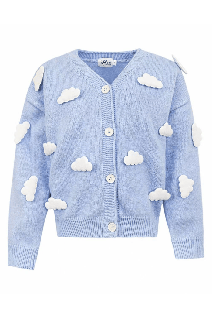 Lola + The Boys Sweaters & Sweatshirts 2 Plush Cloudy Sky Cardigan