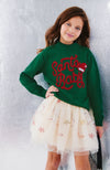 Lola + The Boys Sweaters & Sweatshirts Preorder Santa Baby Festive Sweater