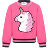 Lola + The Boys Sweaters & Sweatshirts 2 Rainbow Crystal Unicorn Sweatshirt