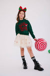 Lola + The Boys Sweaters & Sweatshirts Santa Baby Festive Sweater