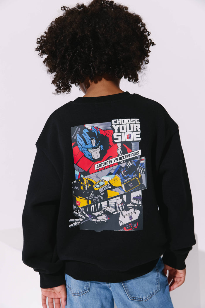 Lola + The Boys Sweaters & Sweatshirts Transformers® Choose Your Side Sweatshirt