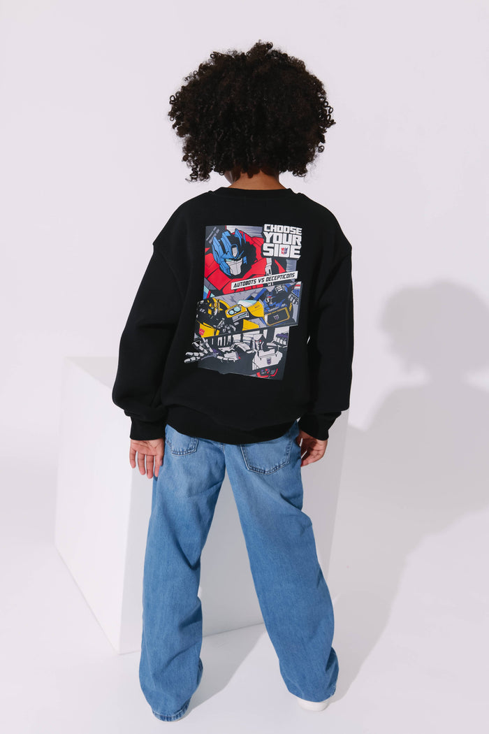 Lola + The Boys Sweaters & Sweatshirts Transformers® Choose Your Side Sweatshirt