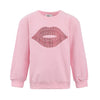 Lola + The Boys Sweaters & Sweatshirts Women's Crystal Lip Sweatshirt