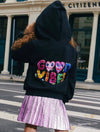 Lola + The Boys Sweaters & Sweatshirts Women's Good Vibes Hoodie