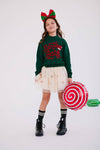 Lola + The Boys Sweaters & Sweatshirts Women's Santa Baby Festive Sweater