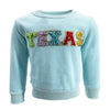 Lola + The Boys Sweaters & Sweatshirts Women's Texas Gem Sweatshirt Blue