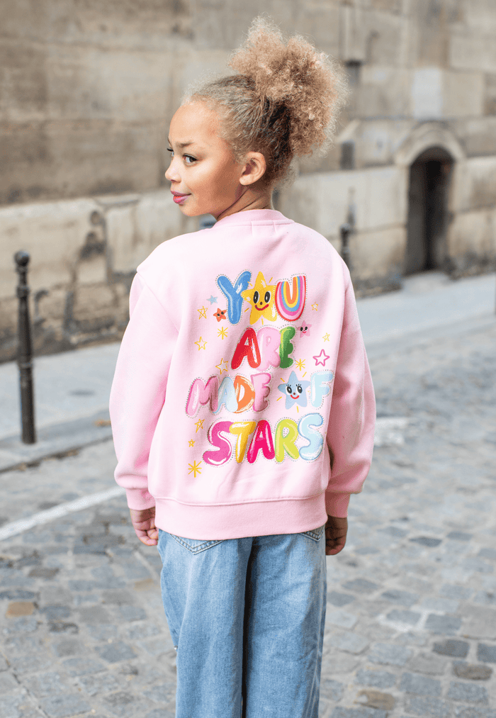 Lola + The Boys Sweaters & Sweatshirts 2 You Are Made of Stars Sweatshirt