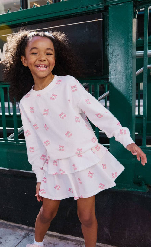Lola + The Boys Sweet Cherry Bows Set
