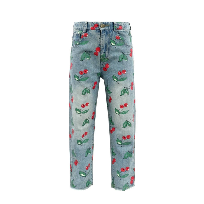 Lola + The Boys Sweet Cherry Denim Jeans