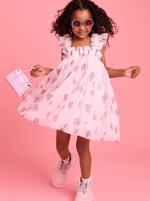 Lola + The Boys Sweetheart Tulle Dress