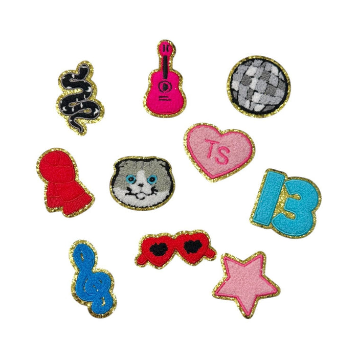 exclude-patch Swiftie Fuzzy Patch Set - Value $40