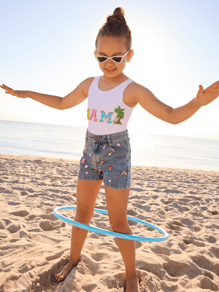 Lola + The Boys Swimwear Crystal Miami Swimsuit