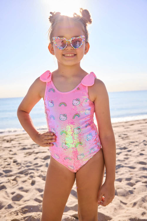 lola-hellokitty Swimwear Rainbow Sequin Hello Kitty® Swimsuit