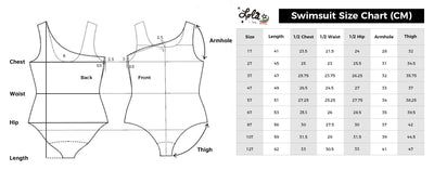 exclude-sale Swimwear Smiley Ruffle Swimsuit