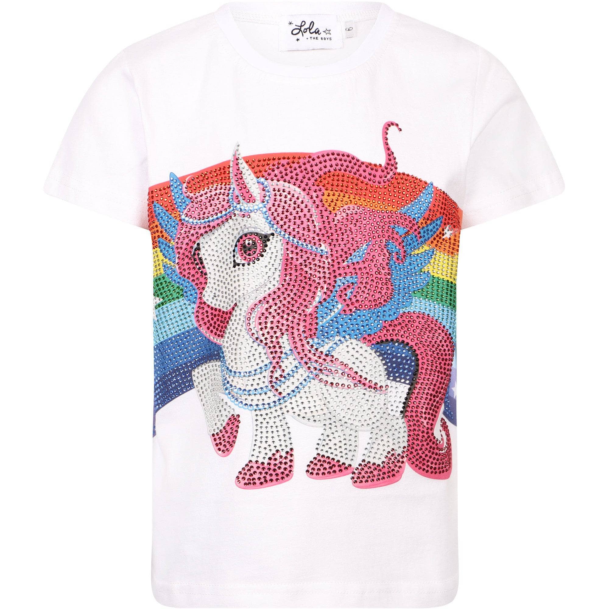 T shirt licorne online paillette