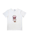 Lola & The Boys Tees Pink / 12 Girls Sequin Doll T-Shirt