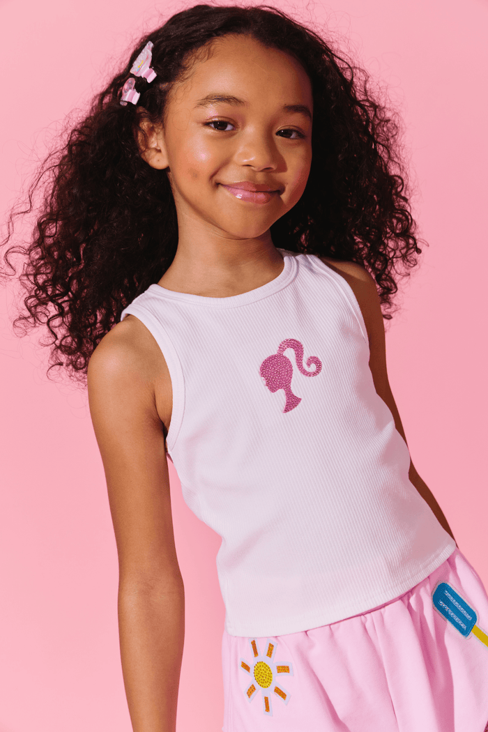 Lola + The Boys Tops 2 Barbie™ Icon Crystal Tank