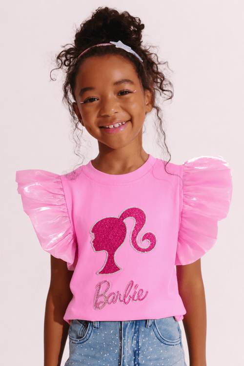 Lola + The Boys Tops 4 Barbie™ Ruffle Tee