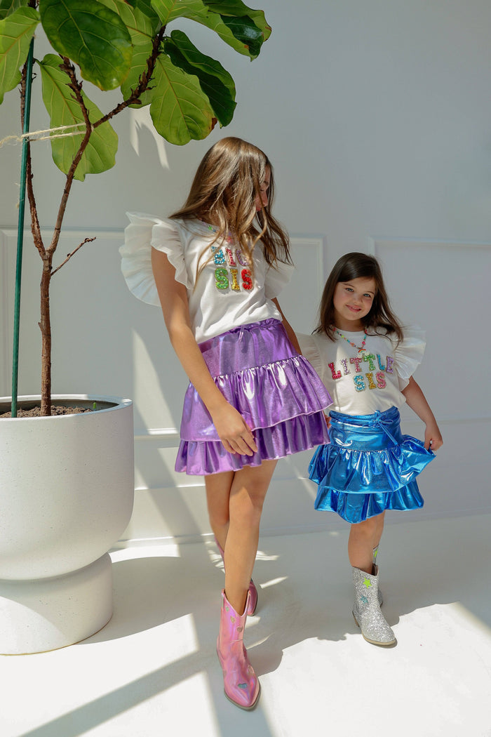 lola-new-arrival Tops Big Sis Gem Ruffle T-Shirt