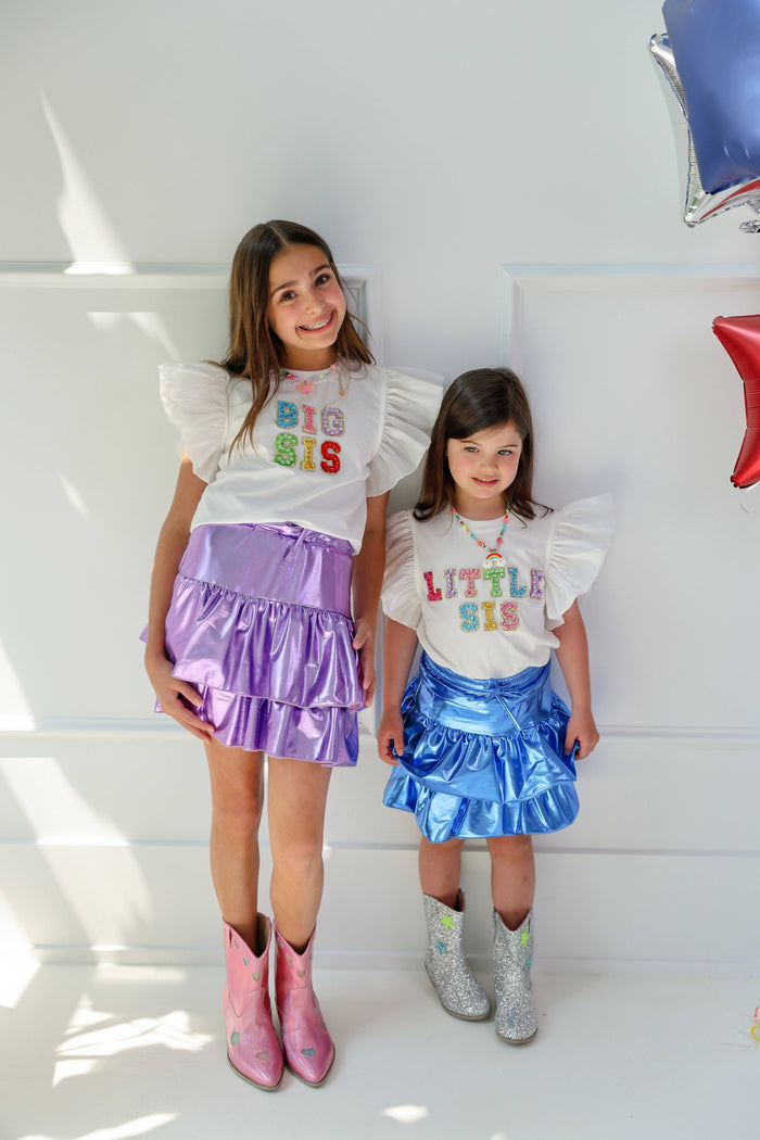 lola-new-arrival Tops Big Sis Gem Ruffle T-Shirt