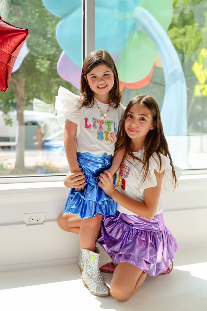 lola-new-arrival Tops Big Sis Gem Ruffle T-Shirt