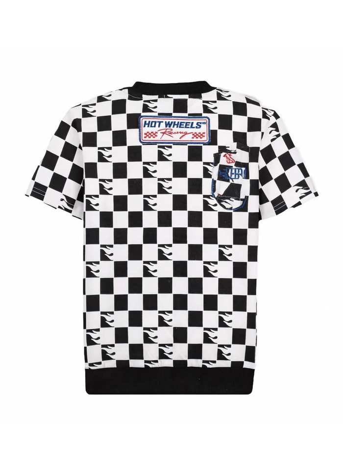 Lola + The Boys Tops Checker Hot Wheels™ Patch Top