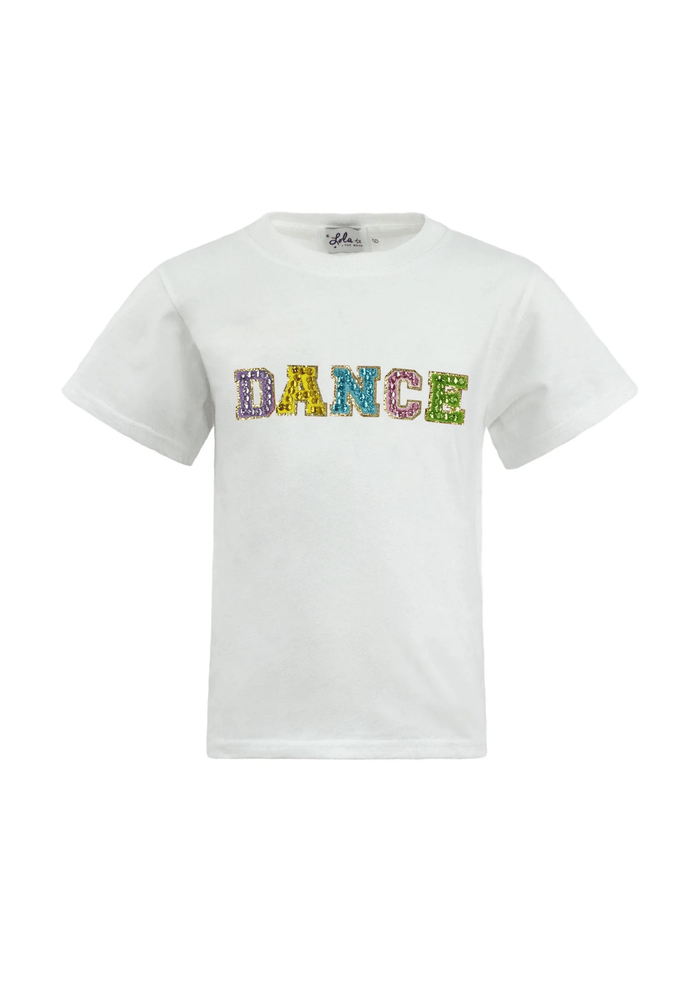 exclude-new-arriv Tops Crystal Dance T-shirt