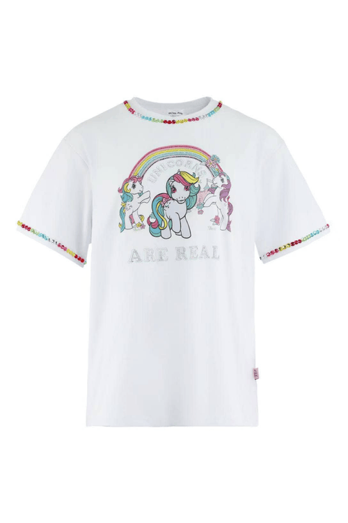 Lola-my-little-pony Tops Crystal Unicorn Are Real T-shirt – Teen/Women