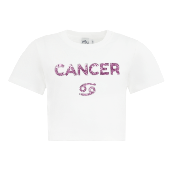 Lola + The Boys Tops Crystal Zodiac Baby Tee