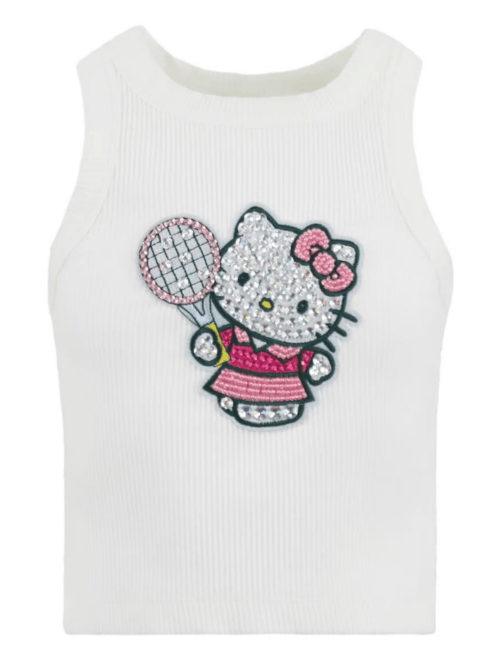 Lola + The Boys Tops 2 Hello Kitty® Tennis Star Tank