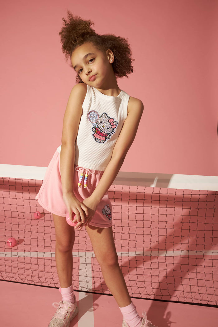 Lola + The Boys Tops Hello Kitty® Tennis Star Tank