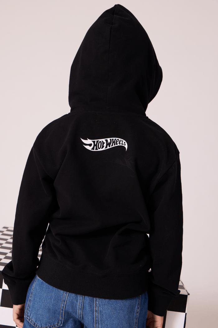 Lola + The Boys Tops Hot Wheels™ Patch Hoodie
