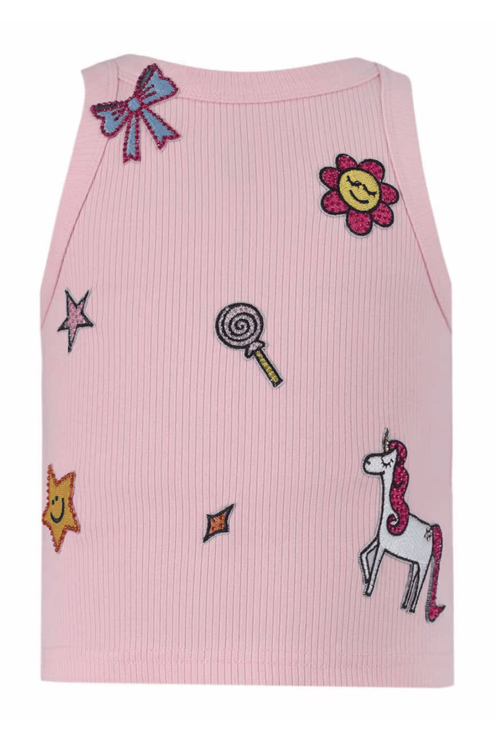Lola + The Boys Tops Magic Patch Tank