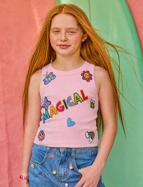 Lola + The Boys Tops Magical Moments Tank