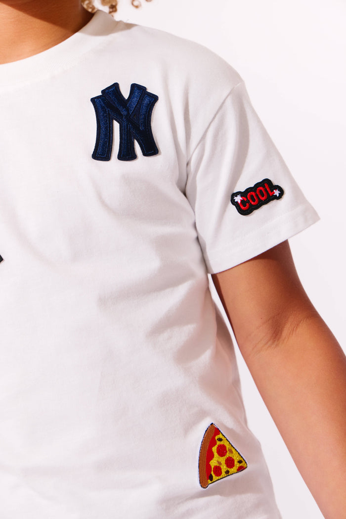 Lola + The Boys Tops NYC Patch Tshirt