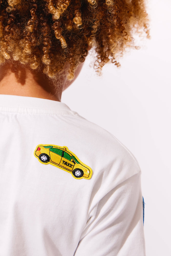 Lola + The Boys Tops NYC Patch Tshirt