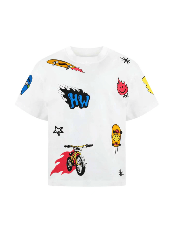 Lola + The Boys Tops Original Stunt Brand Tee