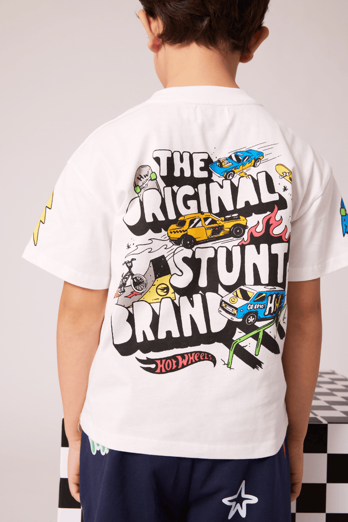 Lola + The Boys Tops Original Stunt Brand Tee