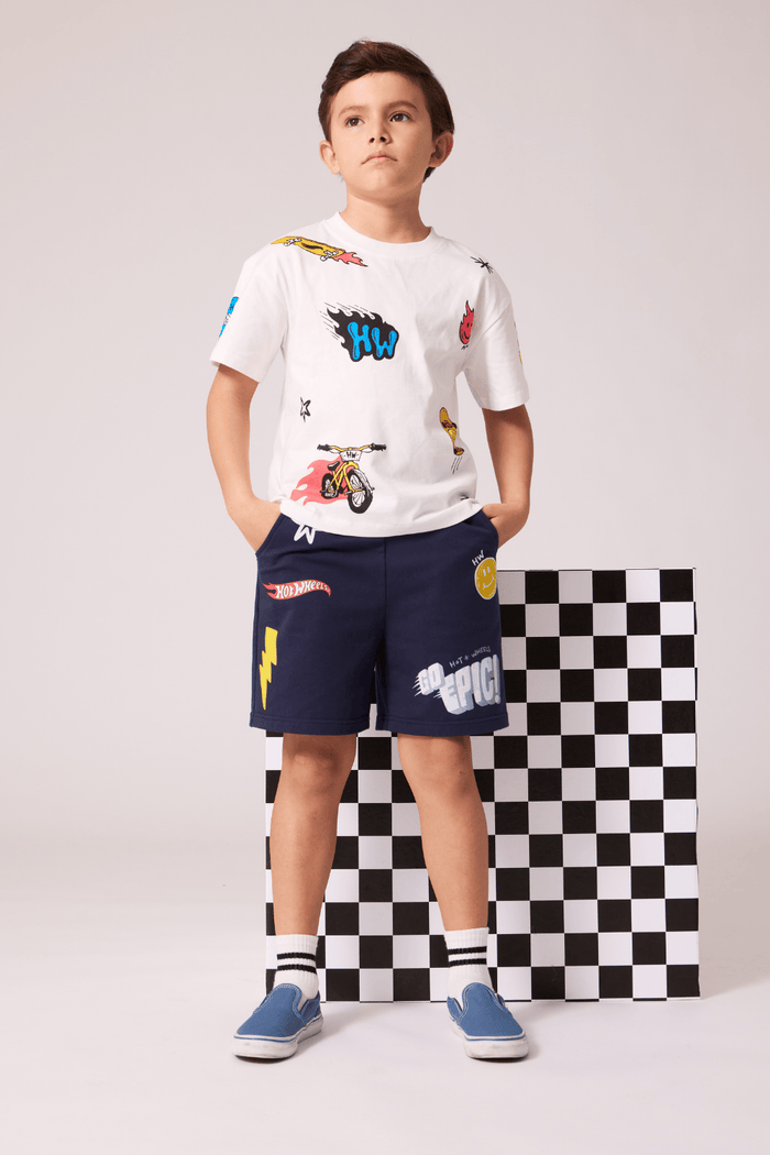 Lola + The Boys Tops Original Stunt Brand Tee