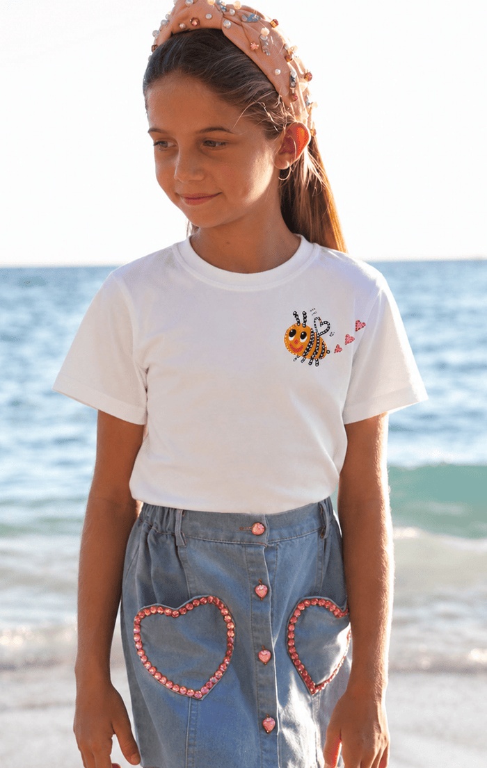 Lola and The Boys Tops Radiate Positivity T-shirt