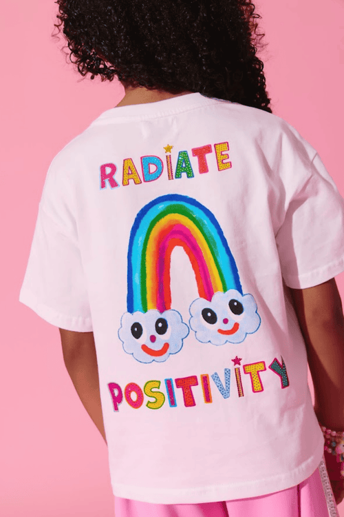 Lola and The Boys Tops Radiate Positivity T-shirt