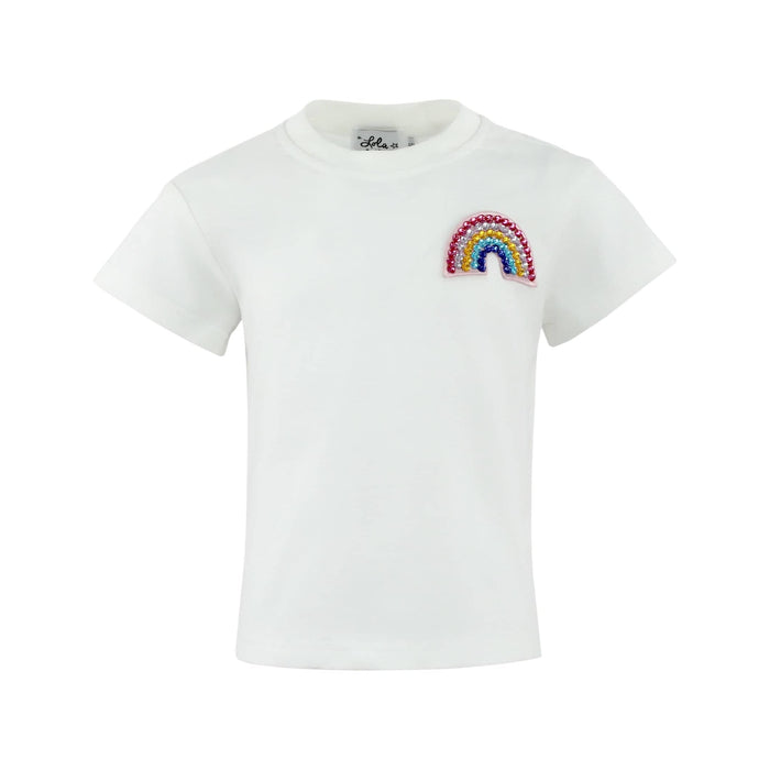 Lola + The Boys Tops Rainbow Daily Reminders T-shirt