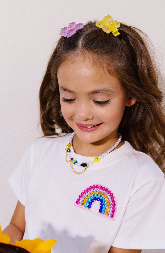 Lola + The Boys Tops Rainbow Daily Reminders T-shirt