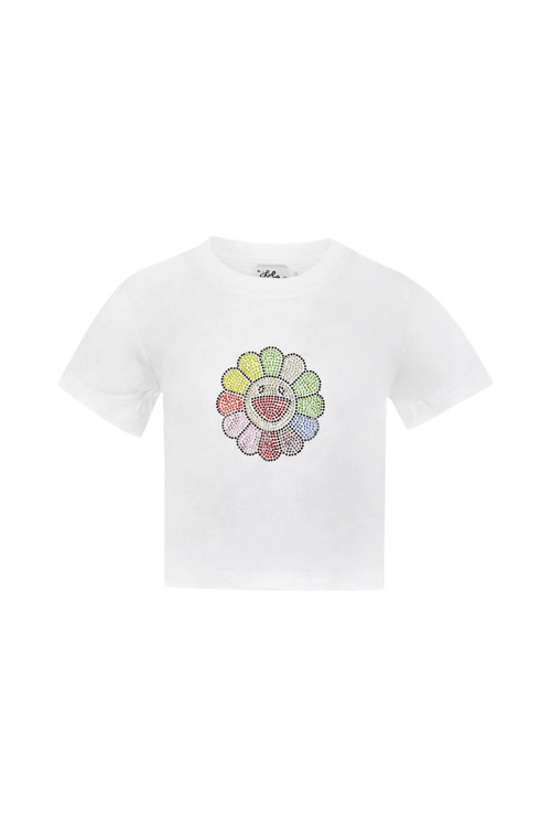Lola-spring-25 Tops 4 Rainbow Daisy Sparkle T-shirt