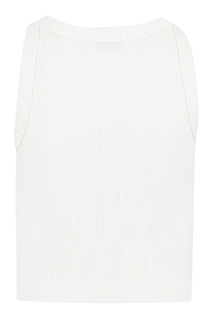Lola + The Boys Tops Seashell Sparkle Beaded Tank