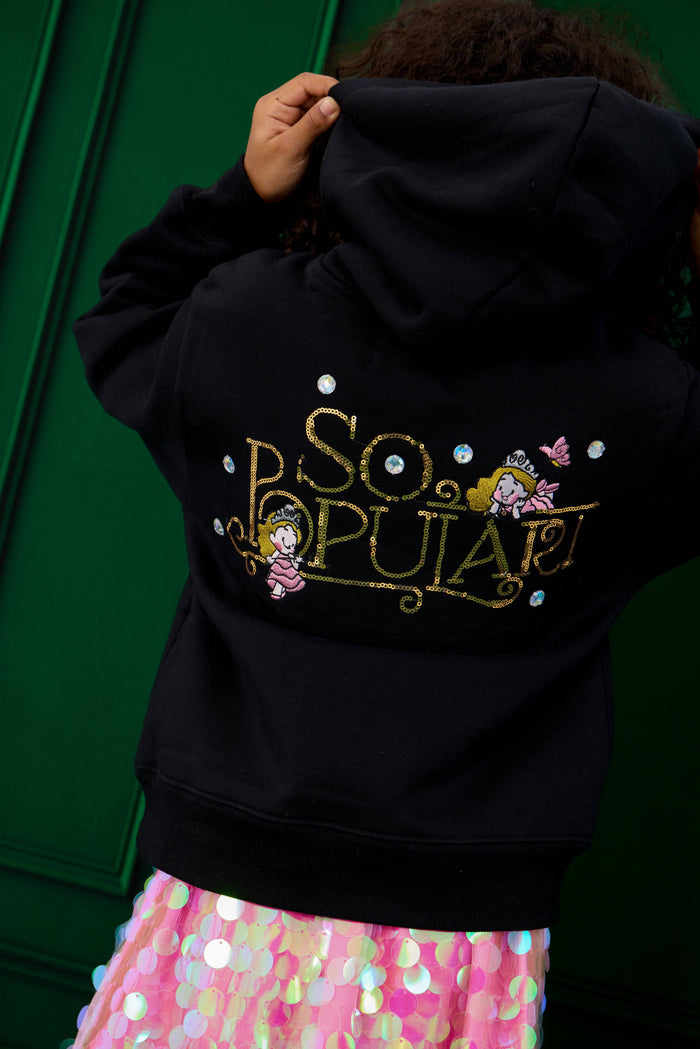 lola-wicked-collab Tops So Popular Hoodie Black