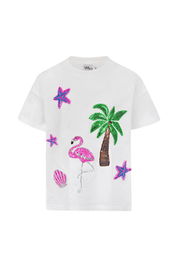 Lola and The Boys Tops 2 Summer Icon T-shirt