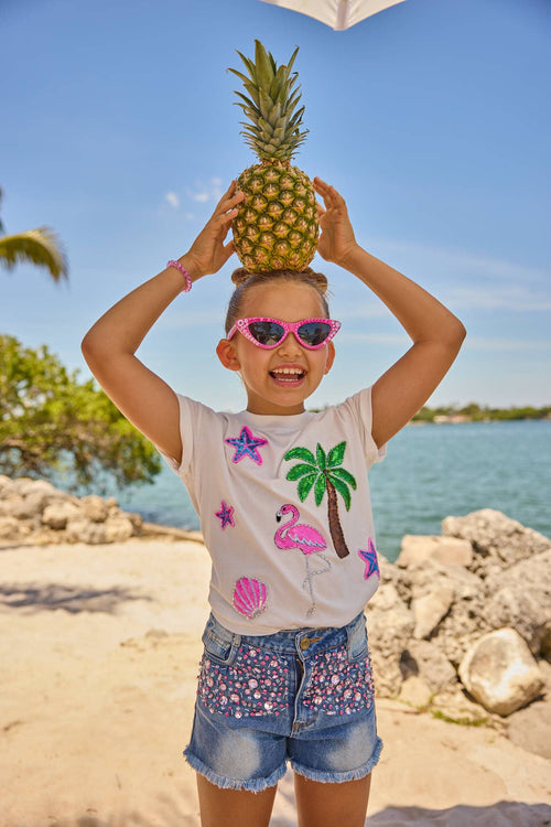 Lola and The Boys Tops 2 Summer Icon T-shirt